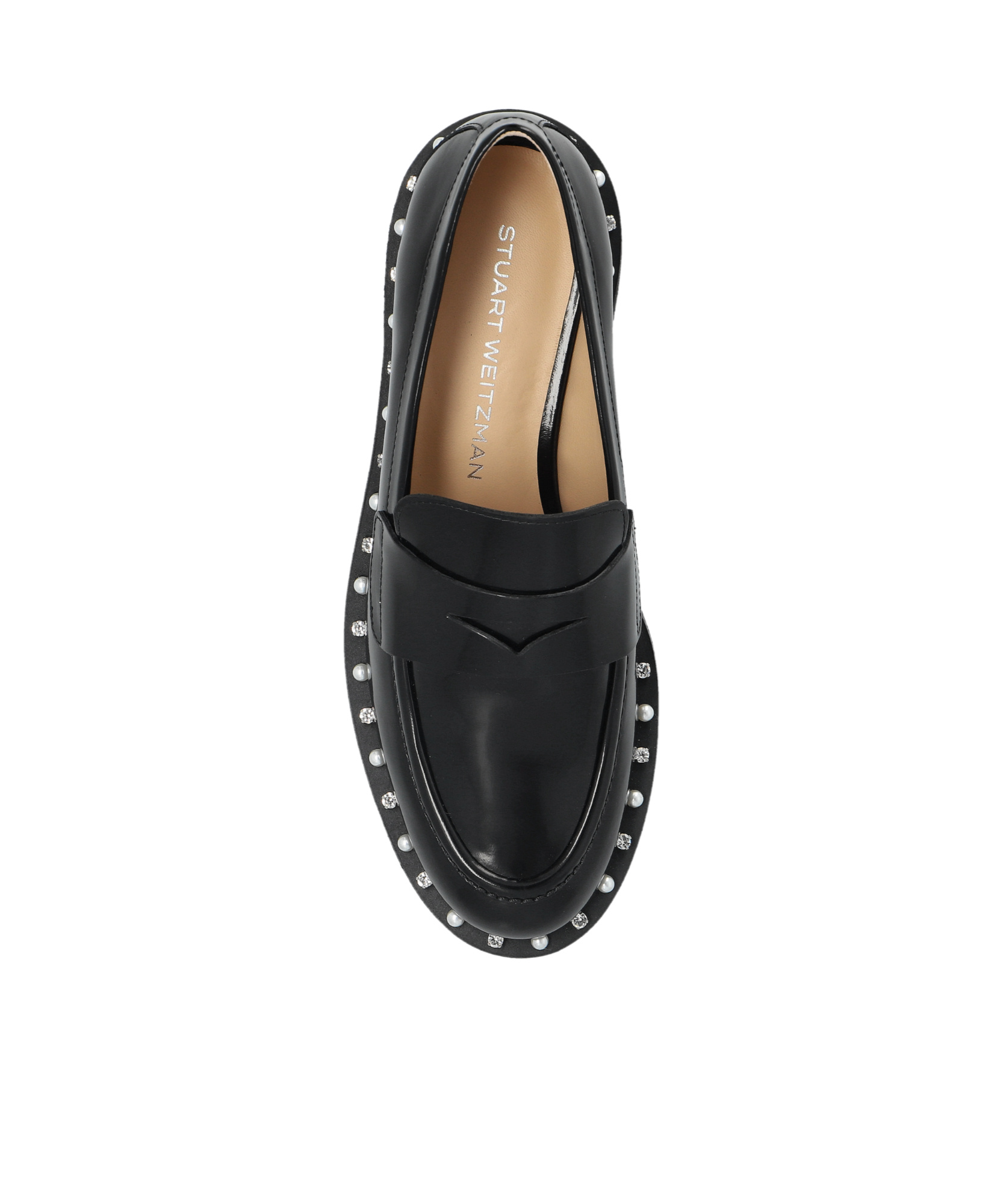 Stuart Weitzman Reverie Loafers In Black