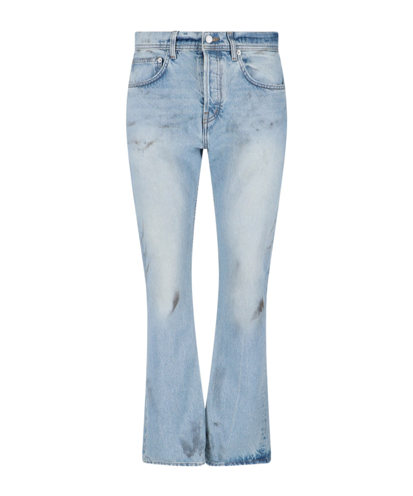 Enfants Riches Deprimes Denim Trousers With Belt Loops In Blue