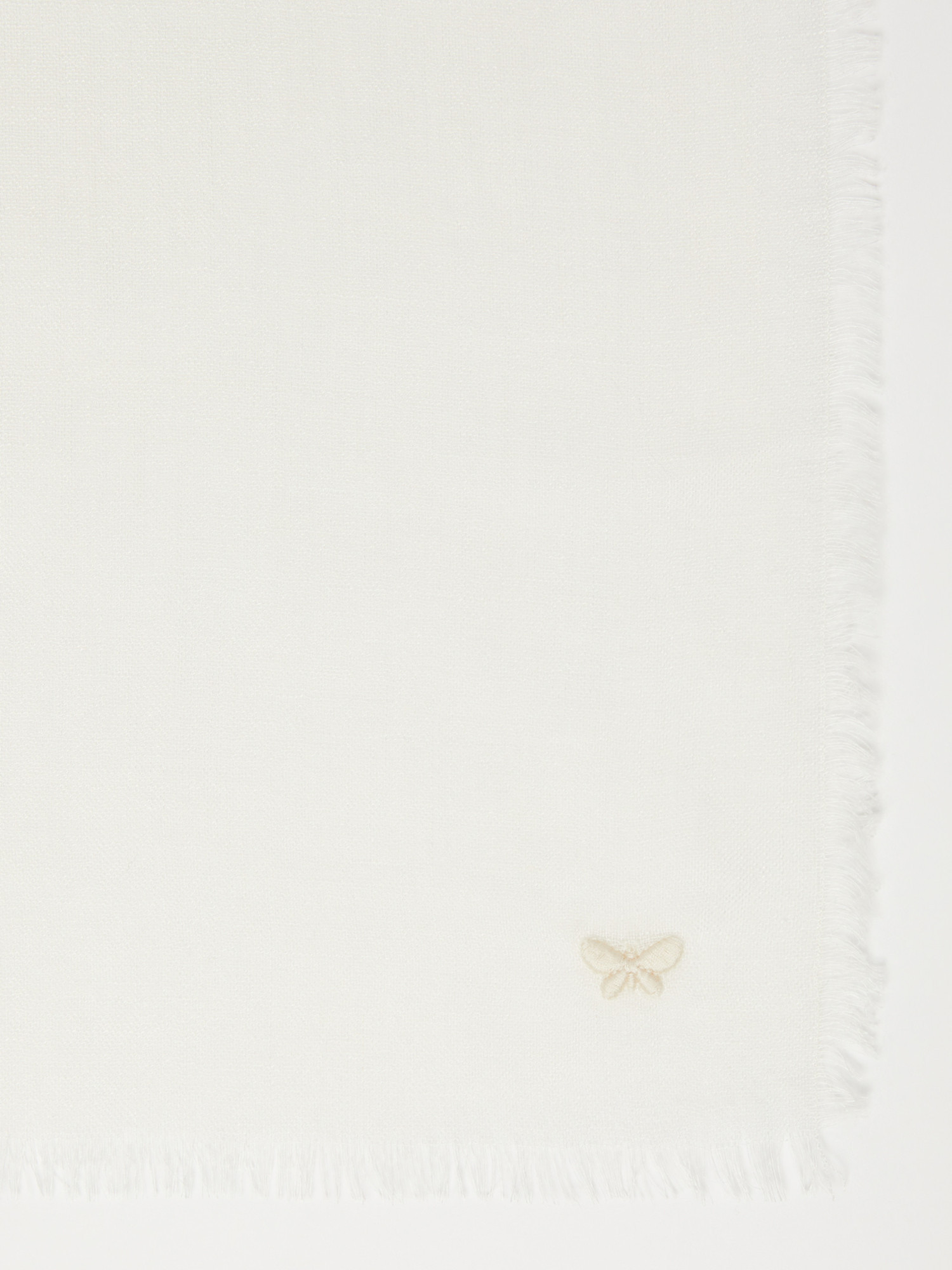 Weekend Max Mara Cashmere Scarf In White