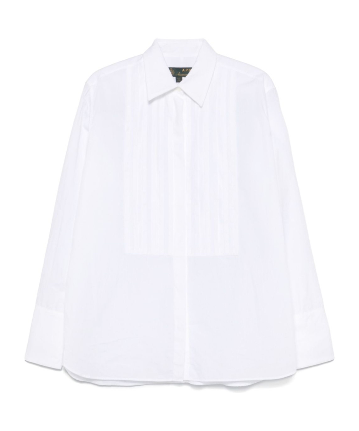 Apc Long-sleeved Shirt In White