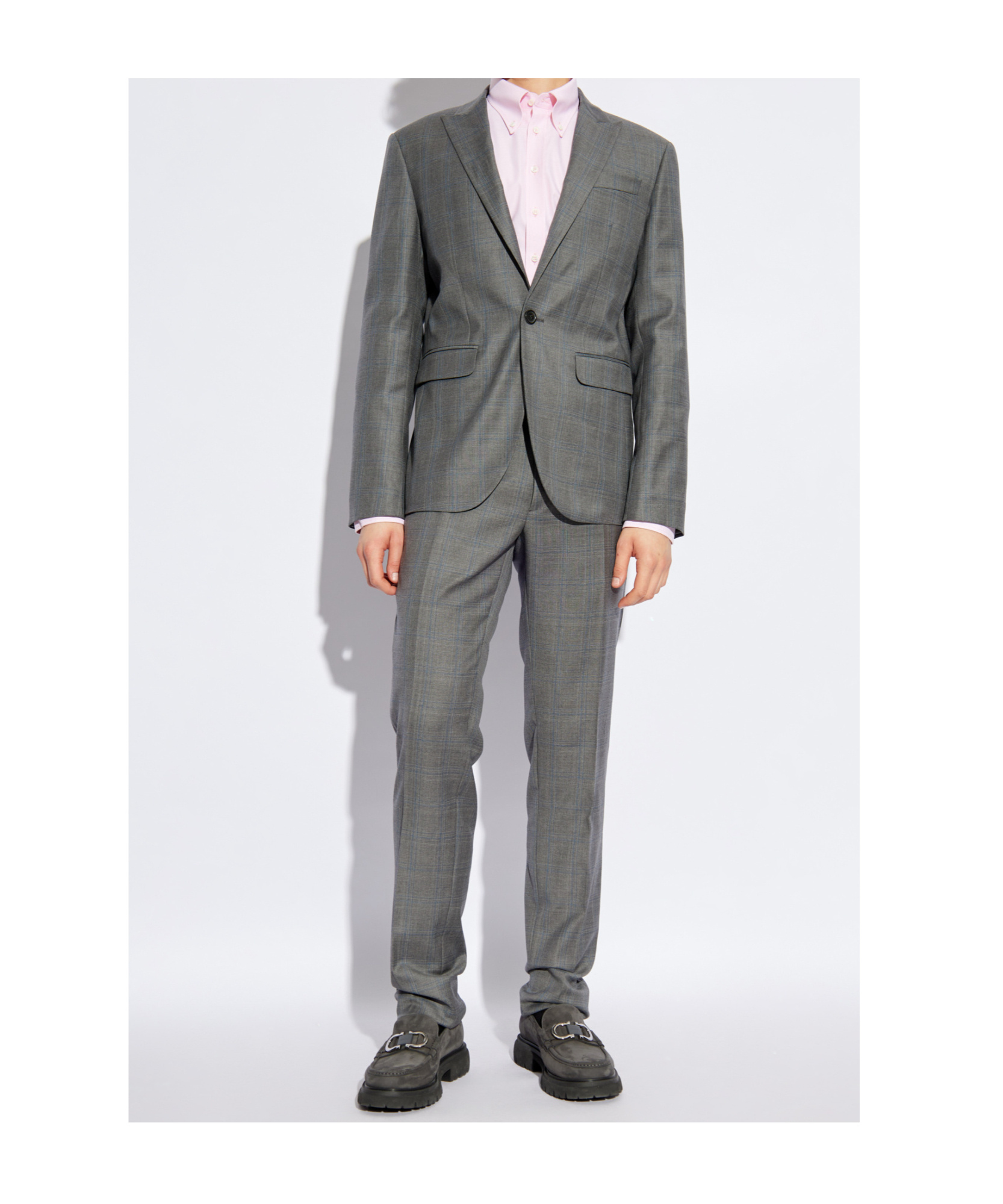 Dsquared2 Single Breasted Two-piece Tailored Suit In Gray