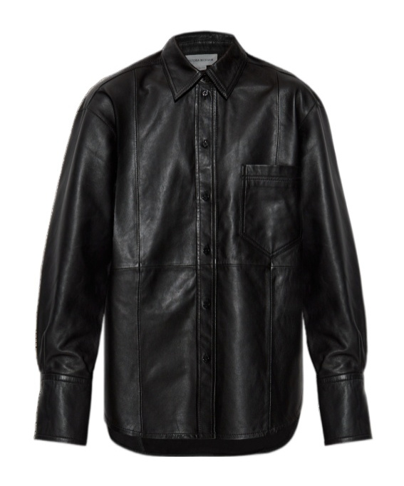 VICTORIA BECKHAM LEATHER SHIRT