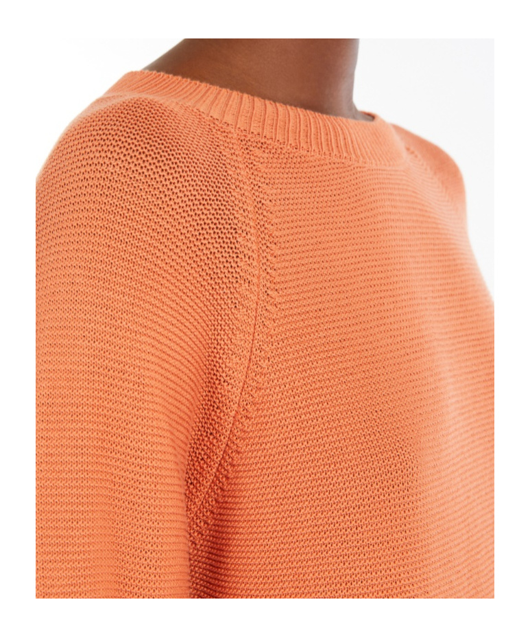 Weekend Max Mara Long-sleeved Sweater In Orange