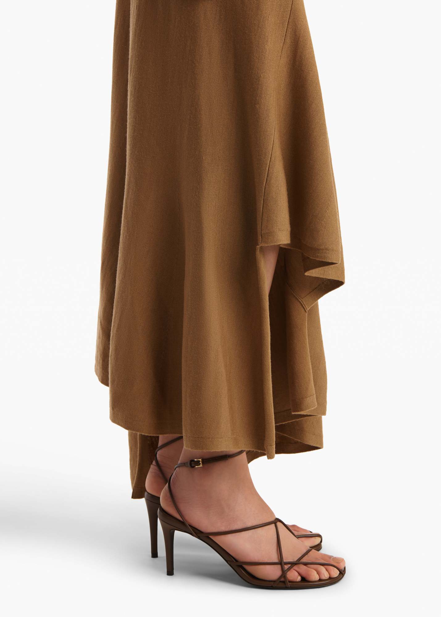 Khaite Asymmetric Skirt In Blue