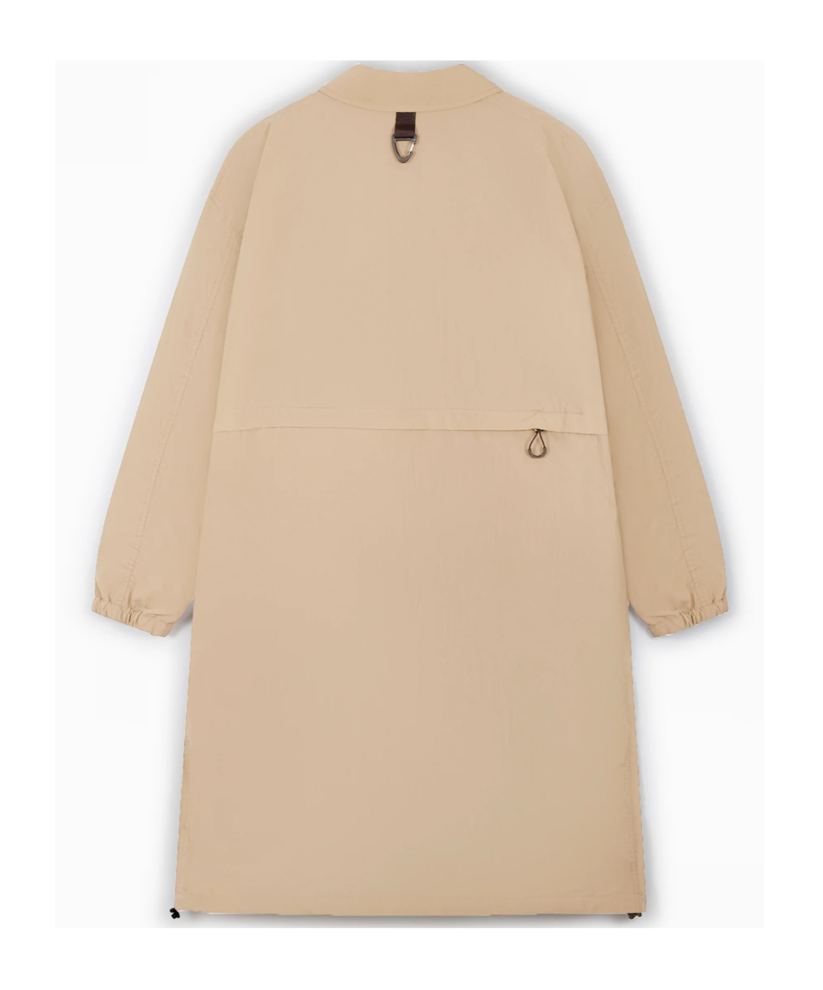 Comme Des Garçons Long-sleeved Windbreaker In Neutral