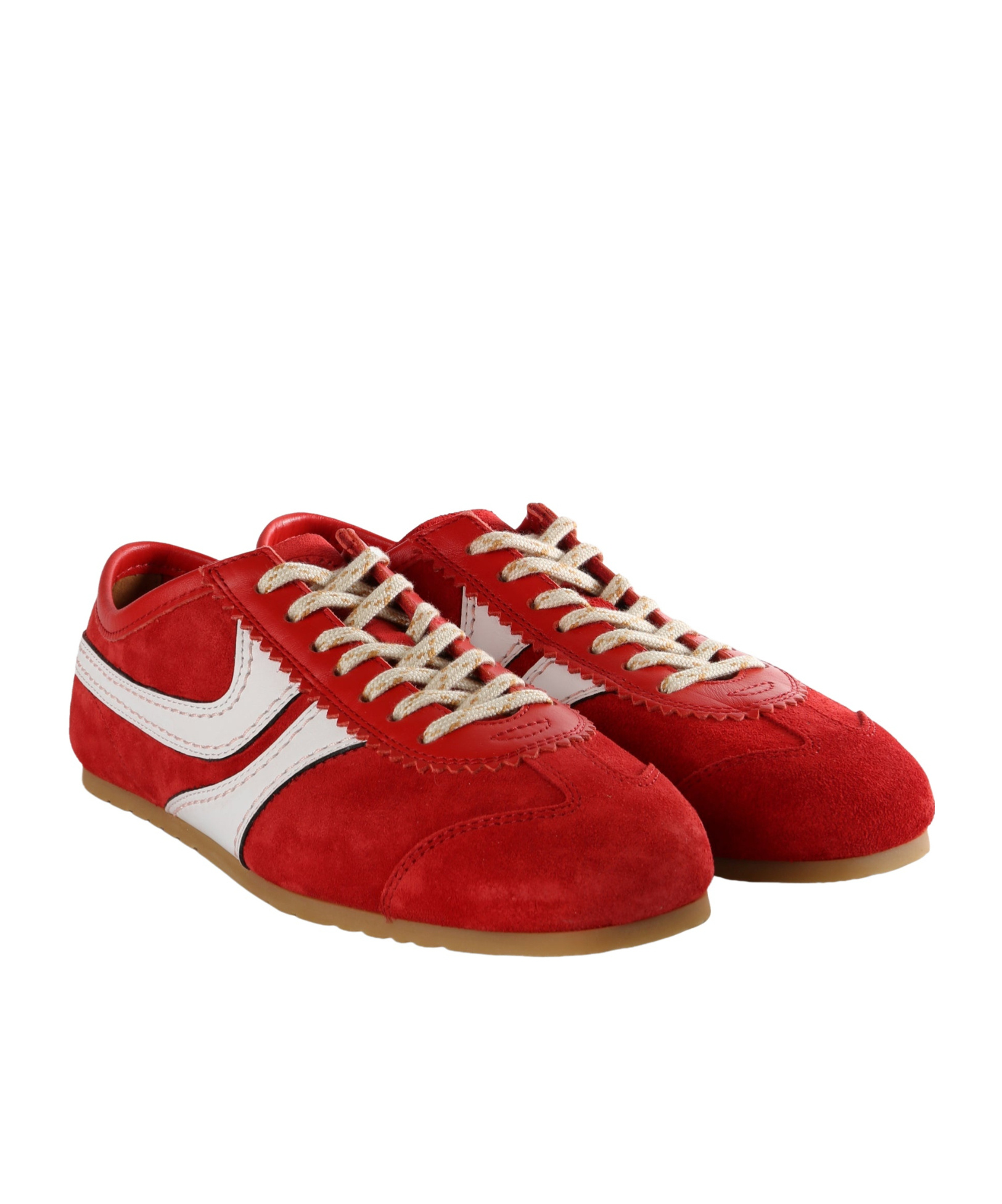 Dries Van Noten Low-top Sneakers In Red