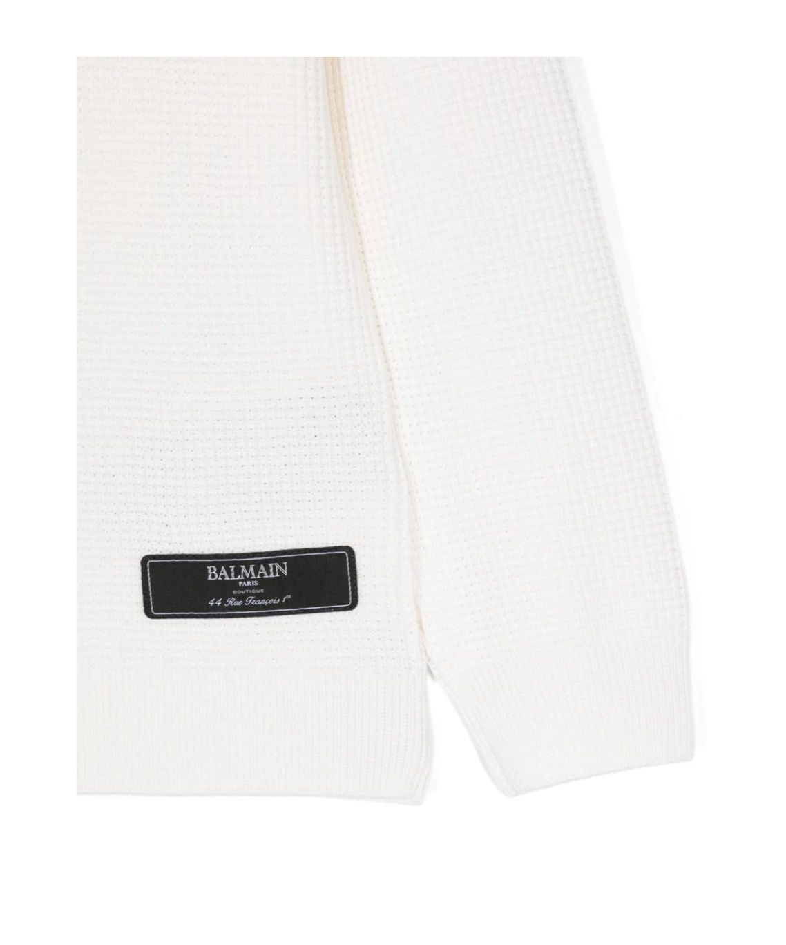 BALMAIN ROLL-NECK WOOL JUMPER