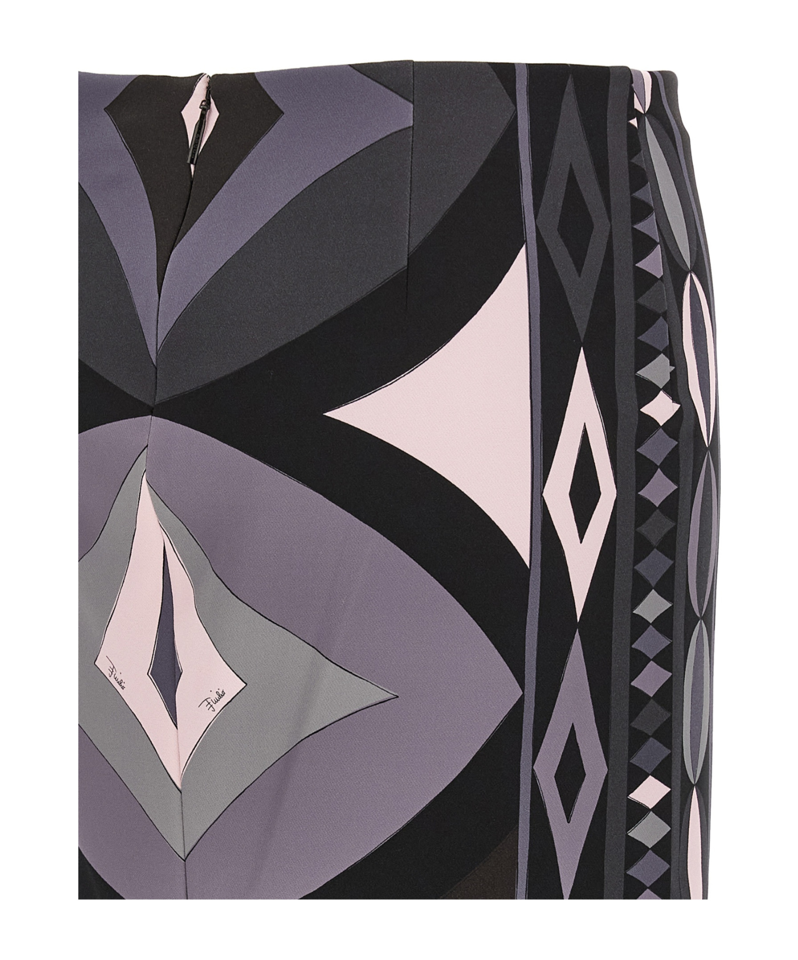 Pucci Iride-print Maxi Skirt In Blue