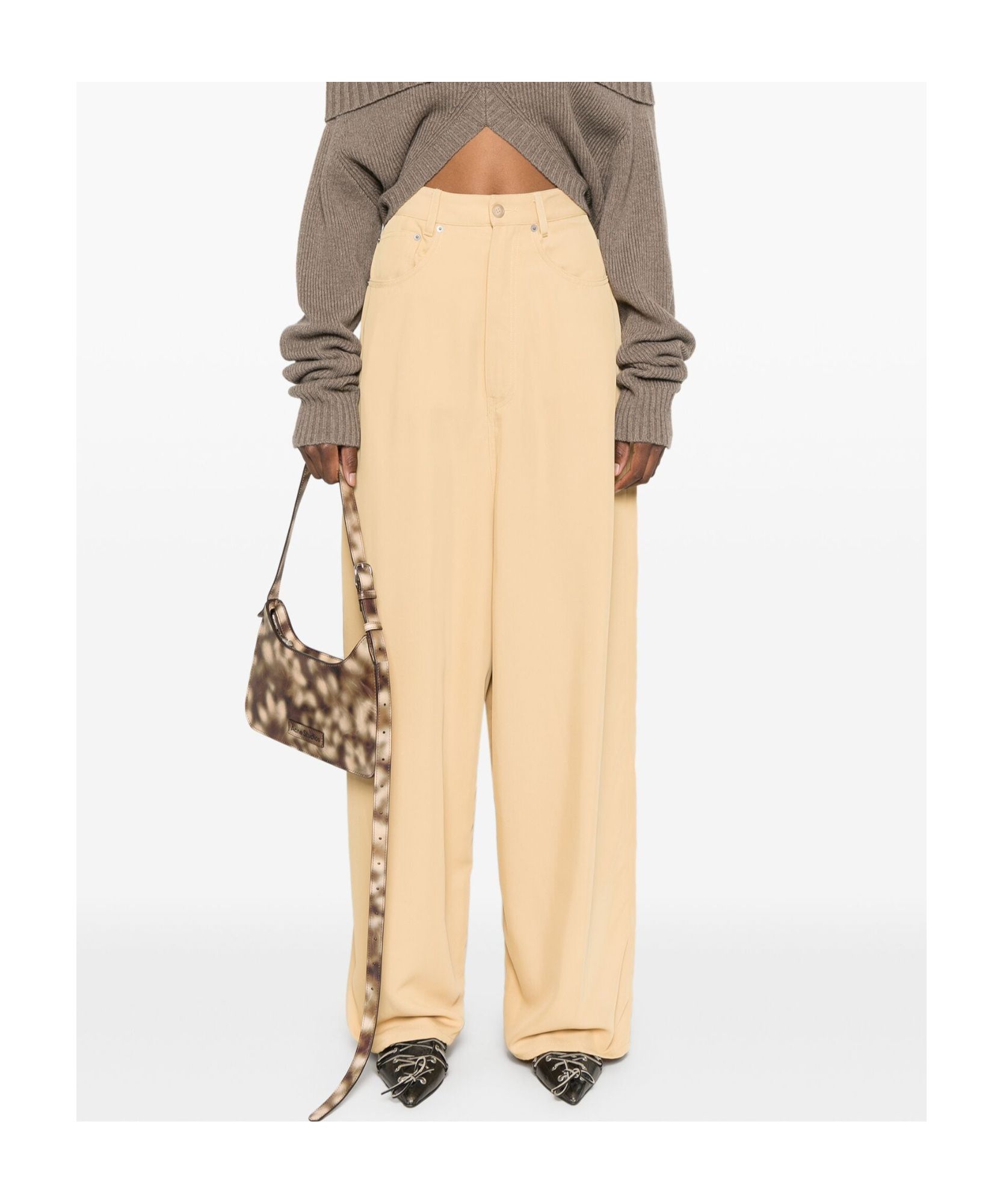 MM6 MAISON MARGIELA TWILL TROUSERS