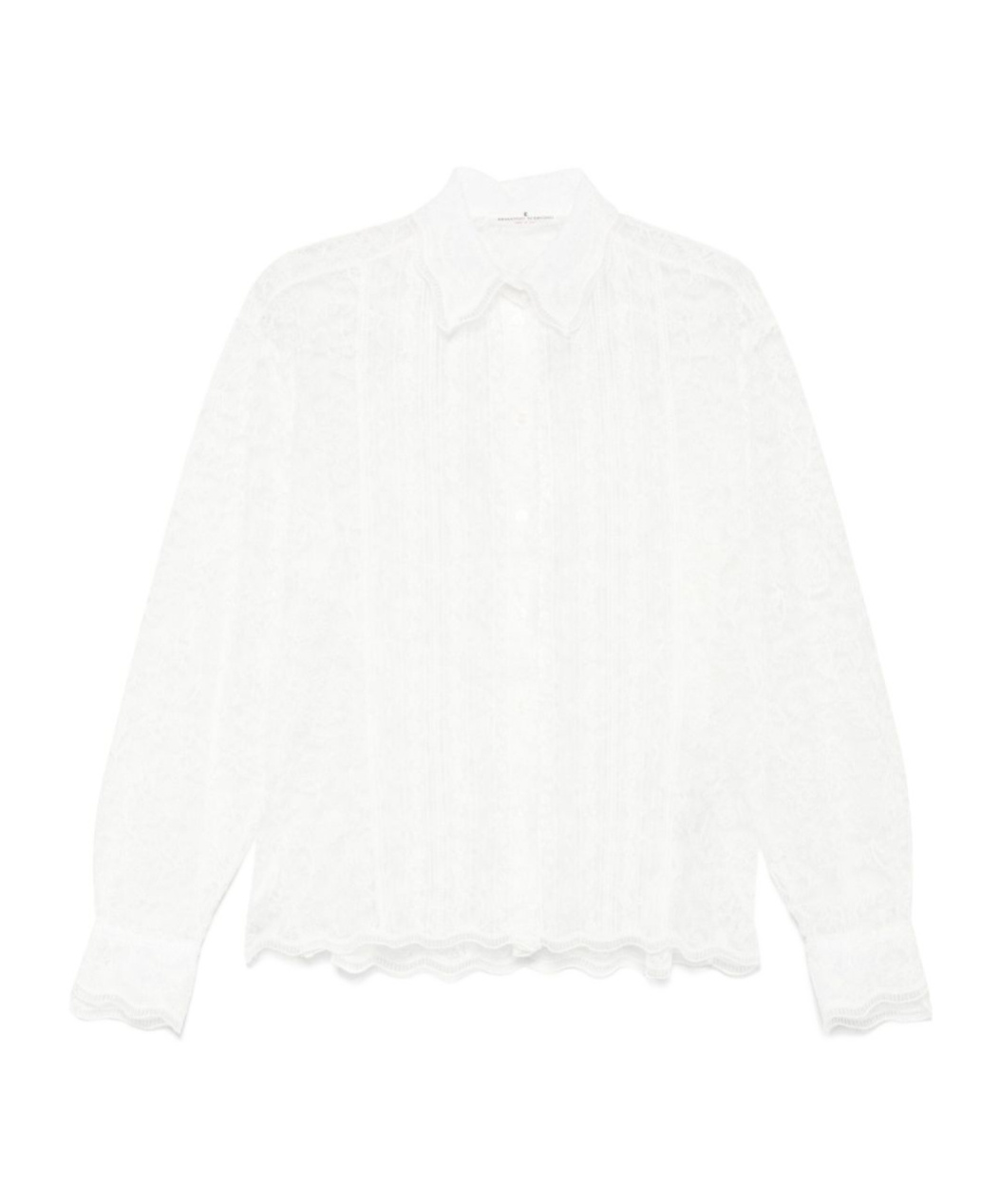 Ermanno Scervino Floral-embroidered Shirt