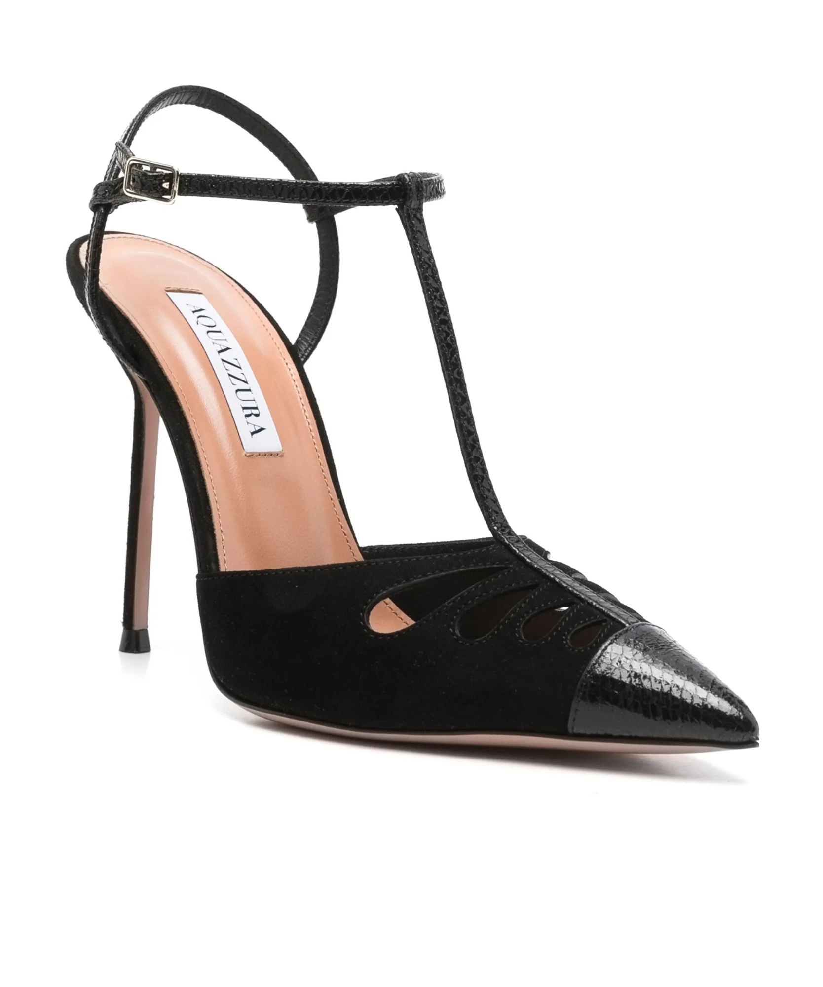Aquazzura 105mm Camille Pumps In Black