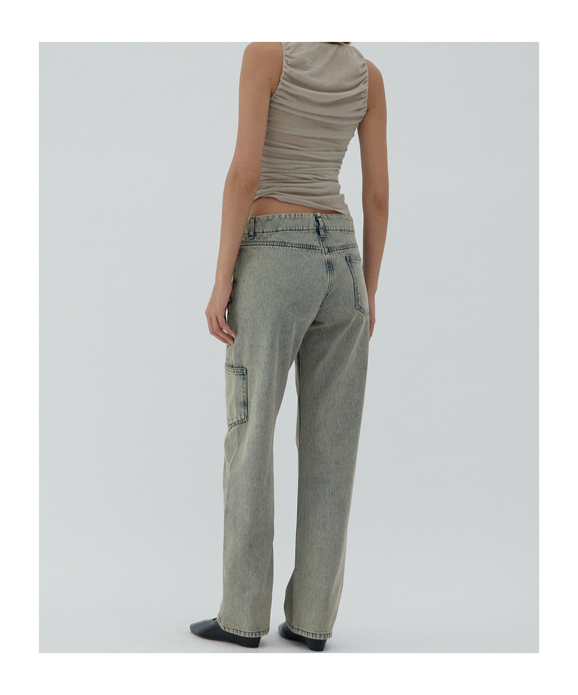 Paloma Wool Button-fastening Jeans