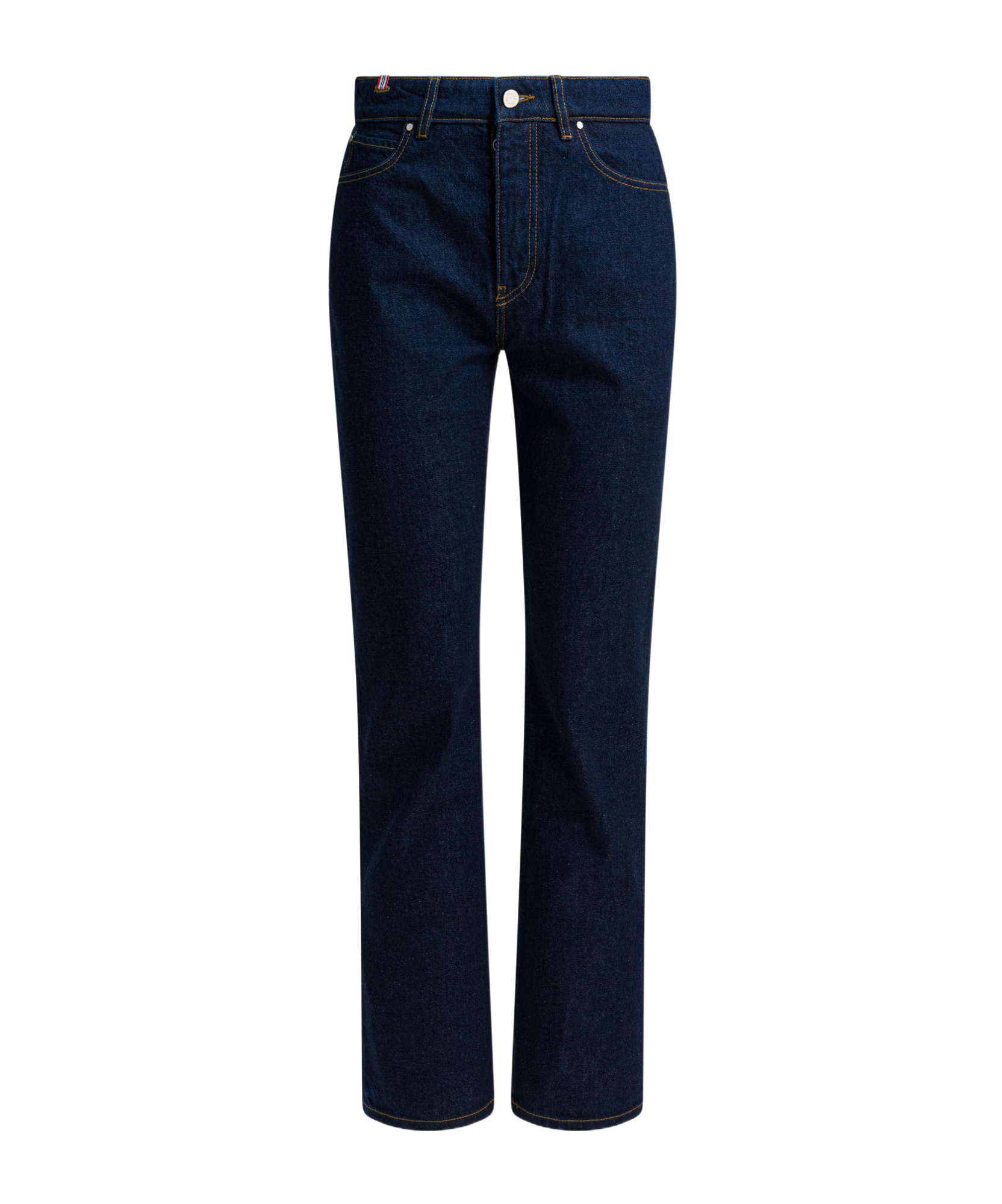 Ines De La Fressange High-rise Regular Jeans In Blue