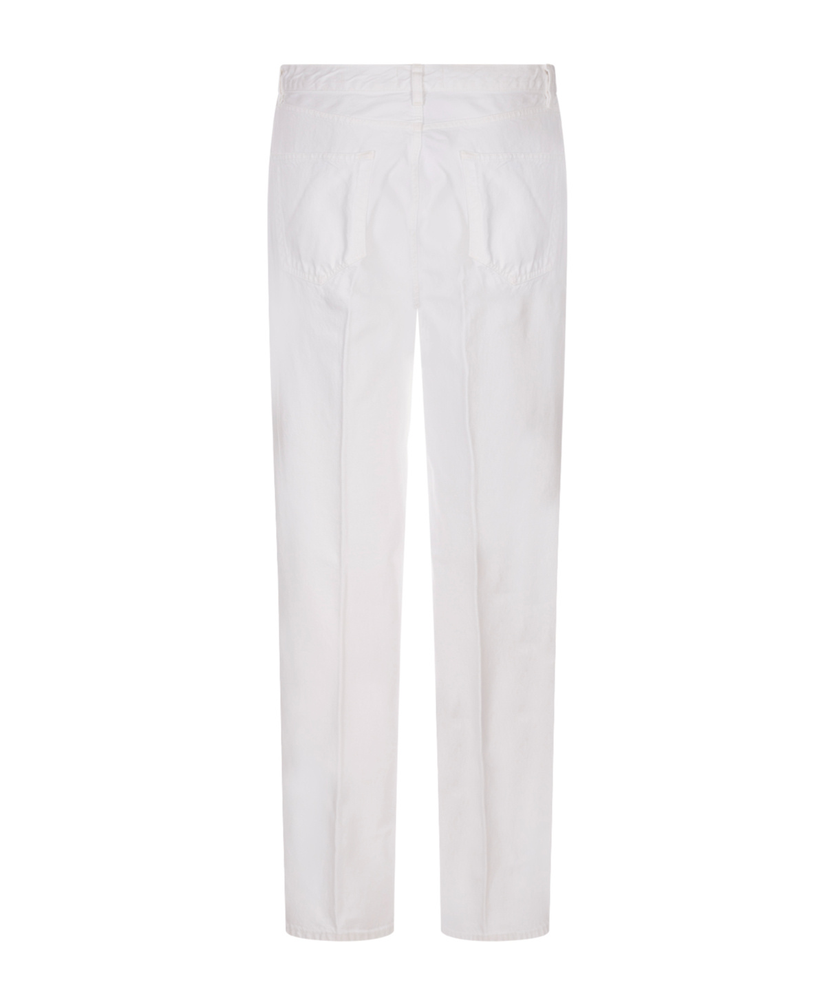 Frame Five Pocket Jeans In White