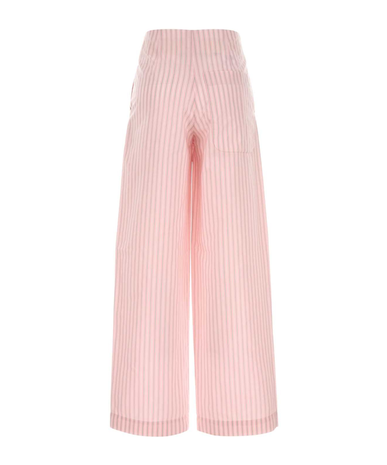 PHILOSOPHY DI LORENZO SERAFINI STRIPED PALAZZO PANTS