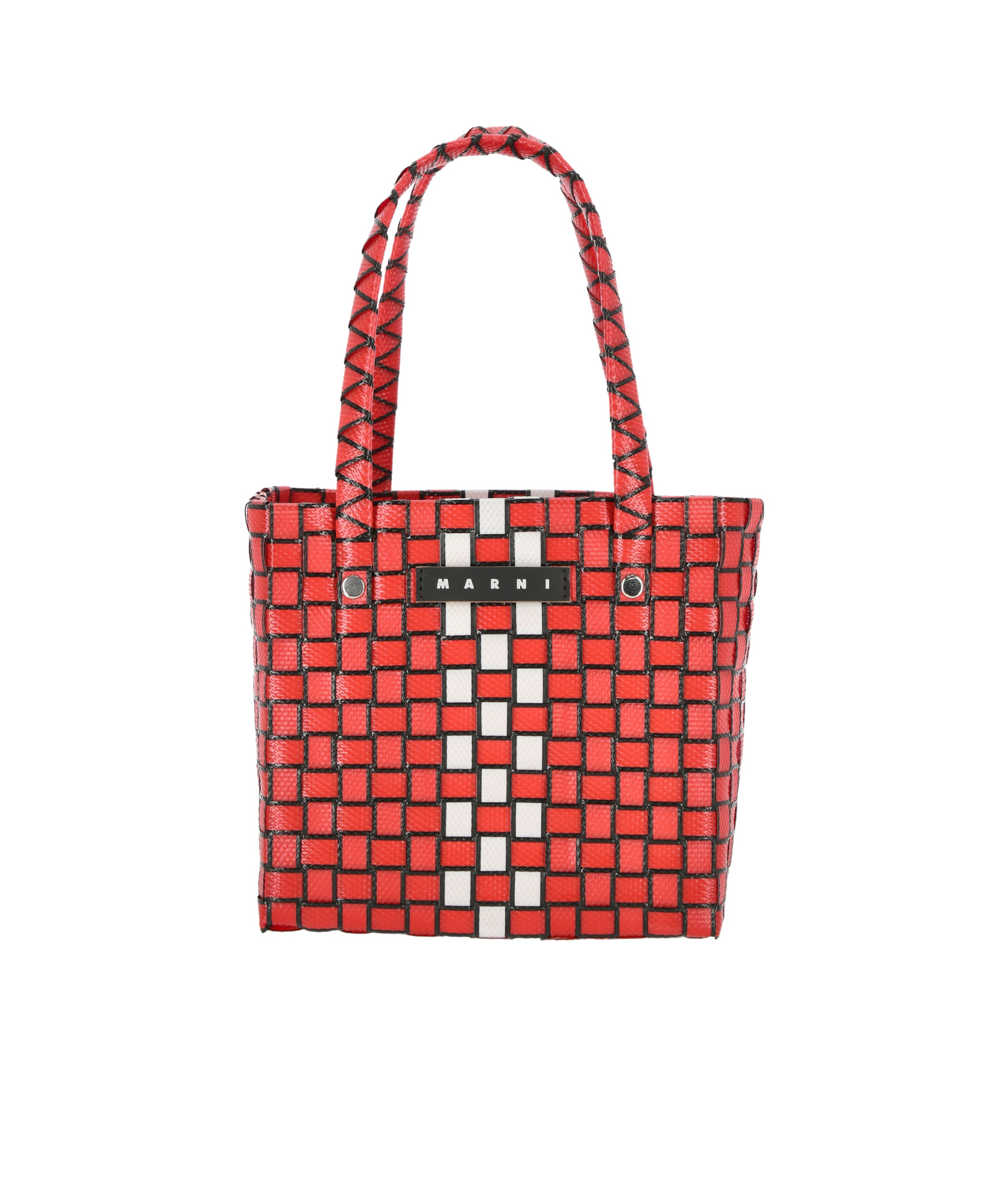 Marni Logo Bag In Red