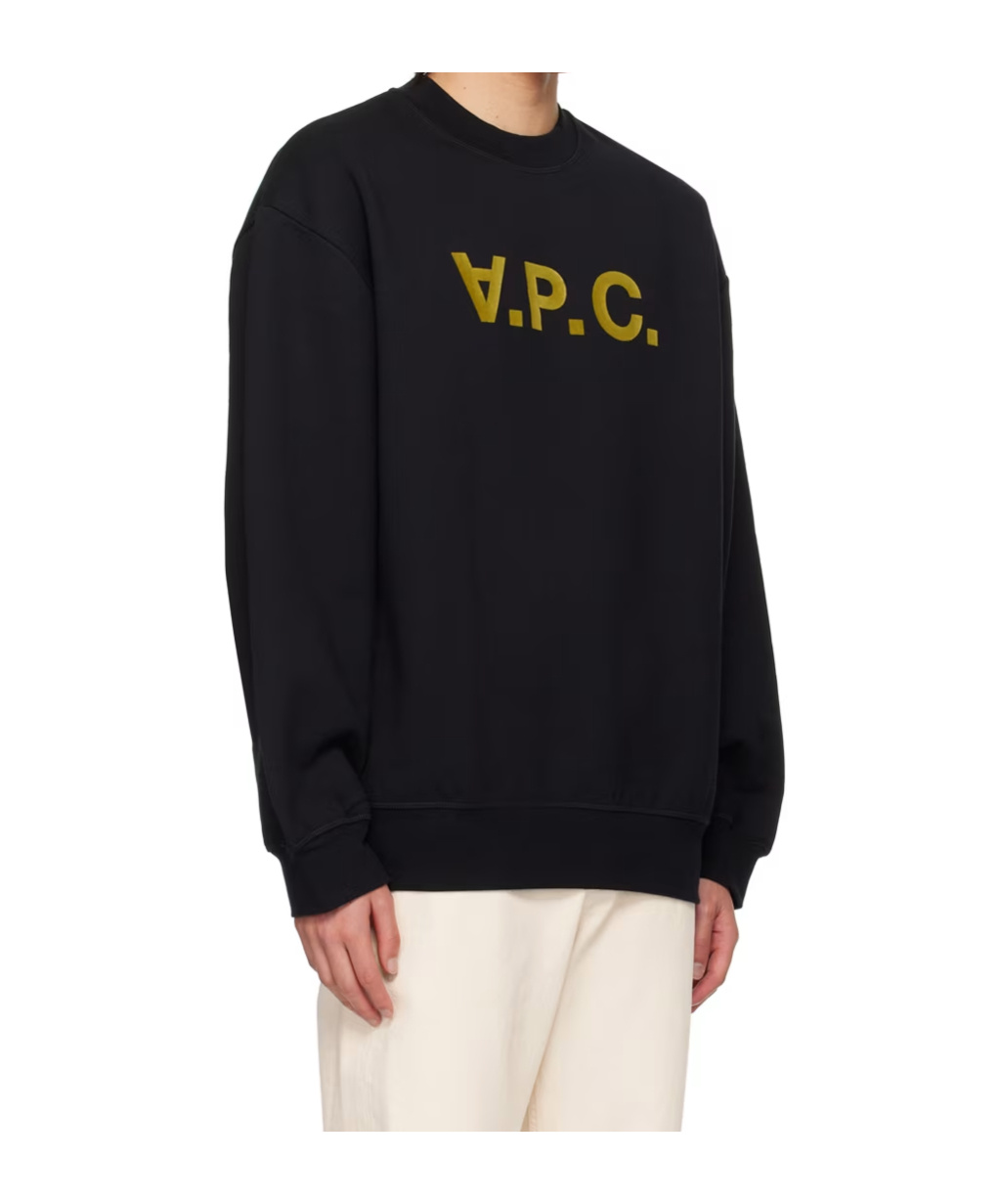 Apc A.p.c. Standard Grand Vpc Oversize Sweatshirt In Black