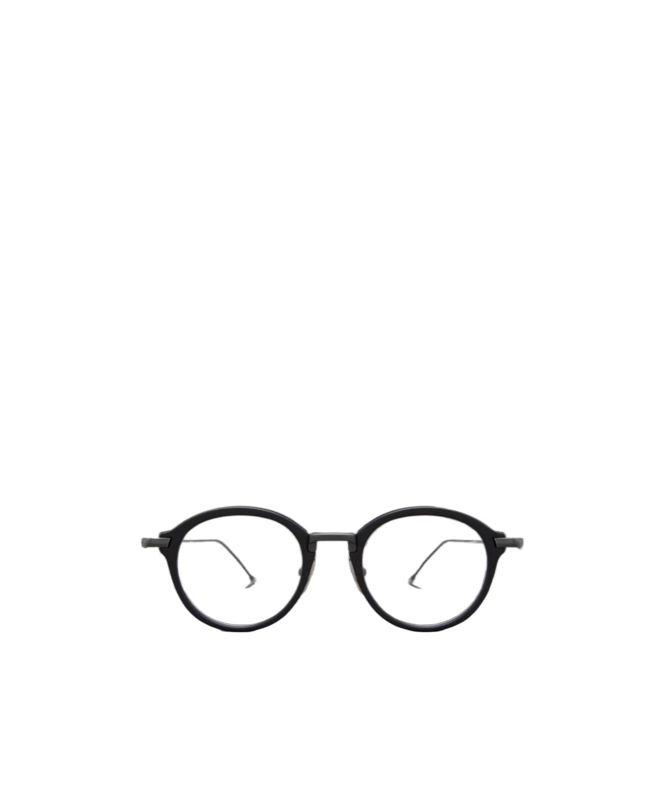 Thom Browne Round Frame Flat Mirror In Black