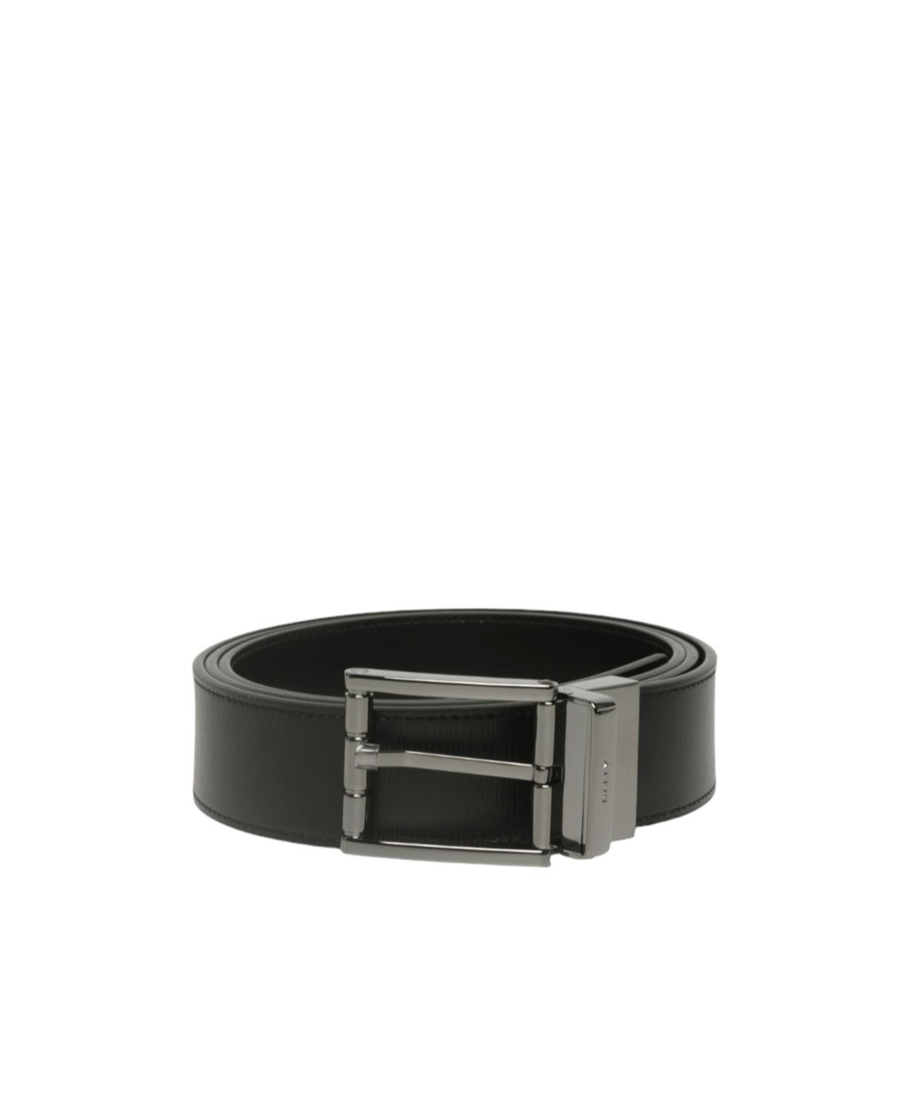 Bally Classic Rectangle Belt In Black