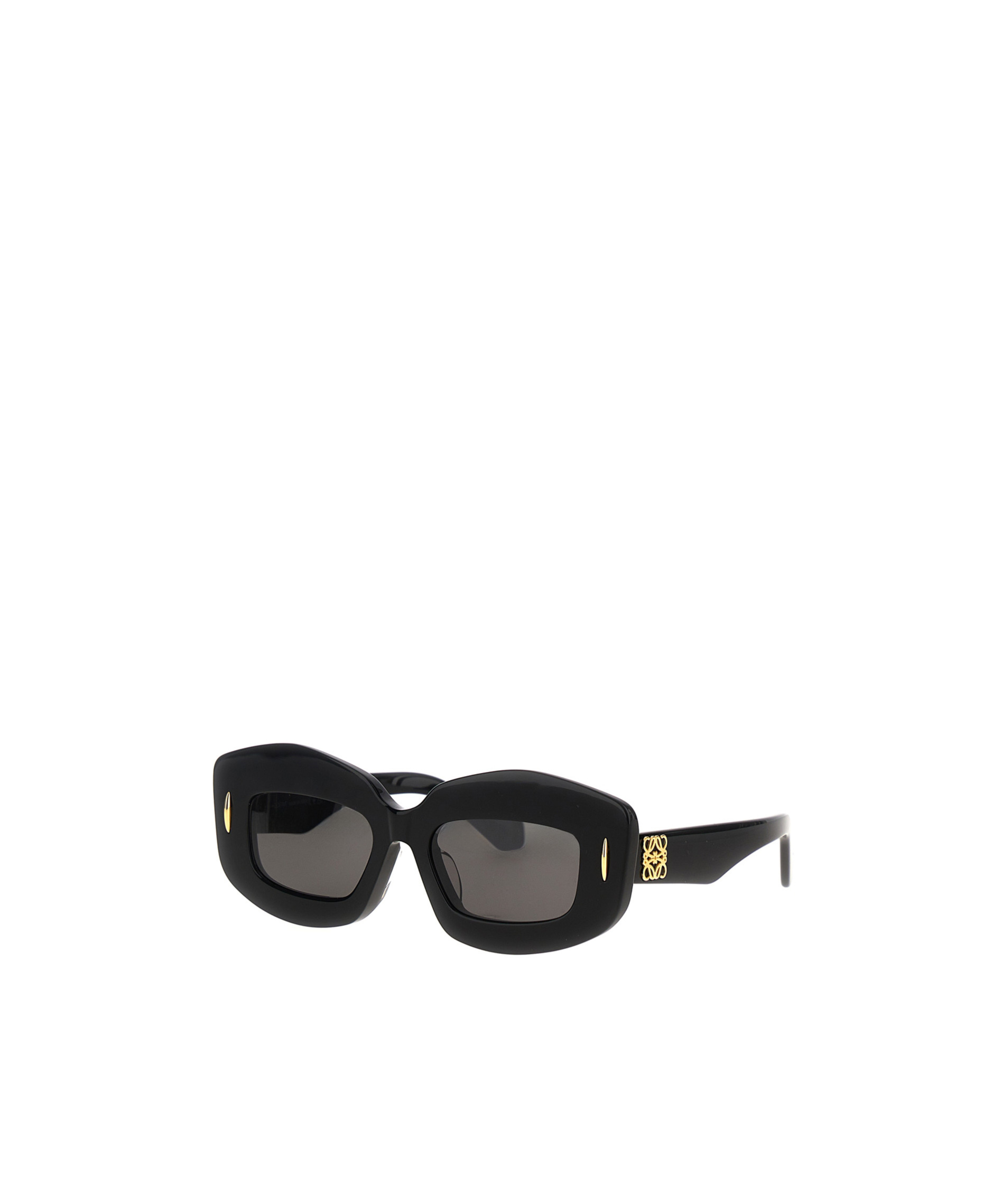 Loewe Rectangle-frame Sunglasses In Black