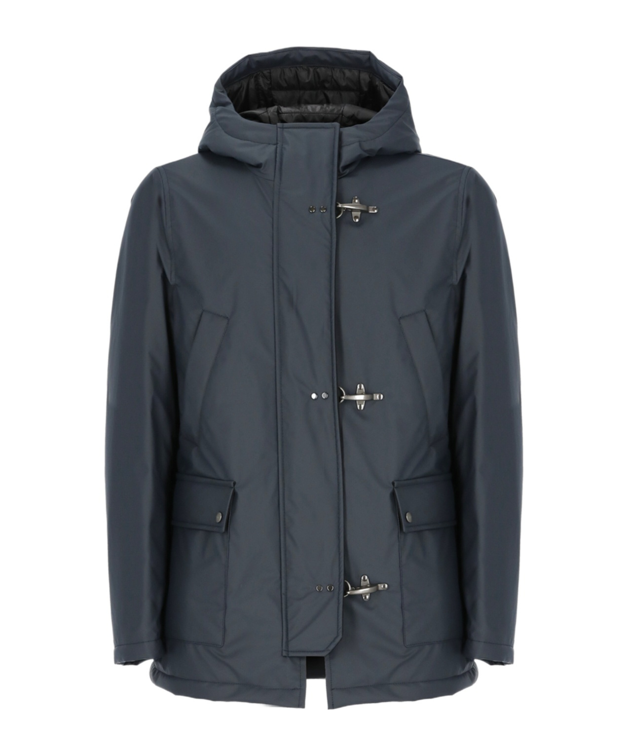 Fay 3 Hook-padded Jacket In Black