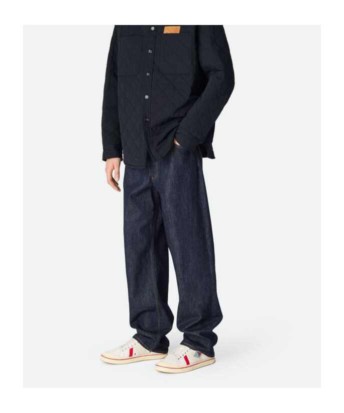 Bottega Veneta Sneakers Eliot In Tela Avorio  Uomo In Neutral