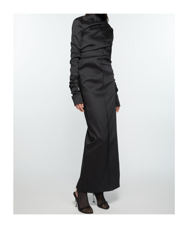 Acne Studios Pendant Dress In Black