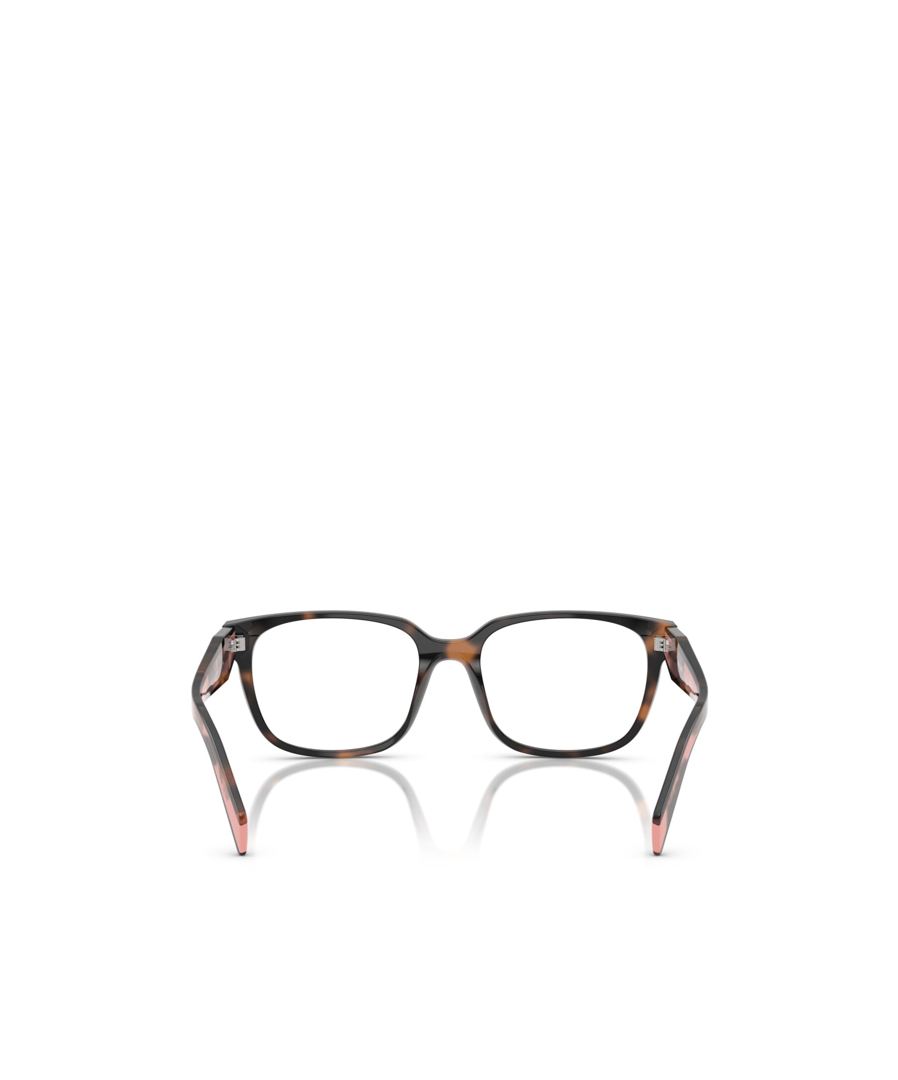 Prada Eyewear Square Frame Glasses In Gray