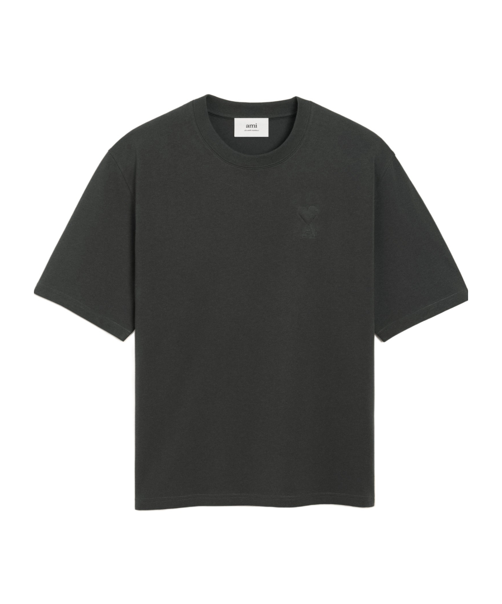 Ami Alexandre Mattiussi Short-sleeved T-shirt In Gray