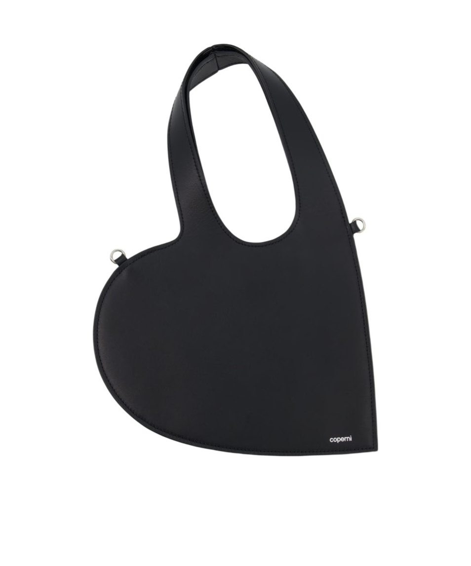 COPERNI HEART-SHAPED SHOULDER BAG 