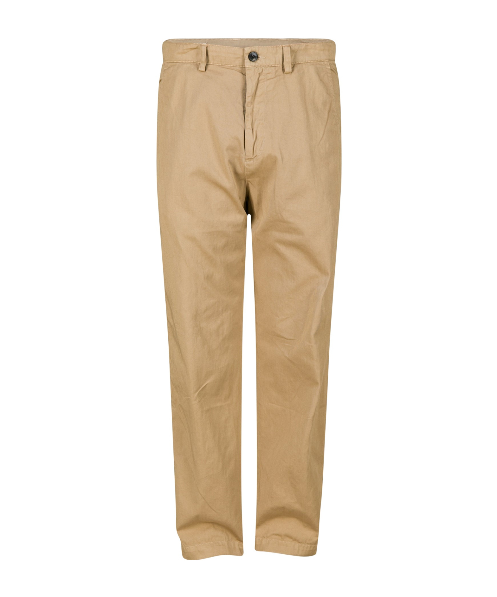 Dries Van Noten Belt-loop Casual Pants In Nude