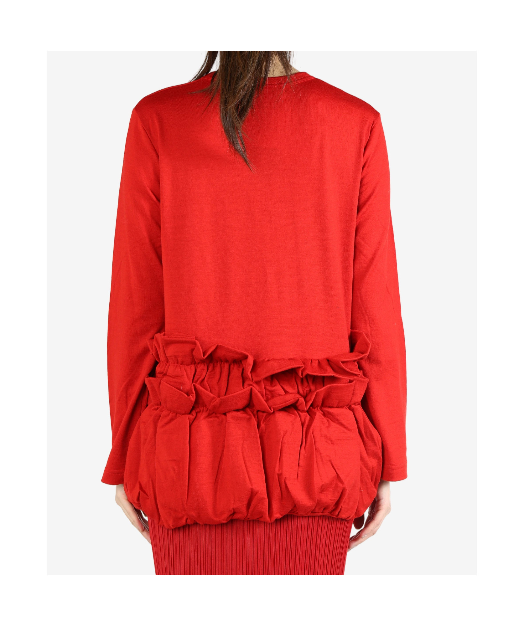 COMME DES GARÇONS DRAPED BLOUSE 