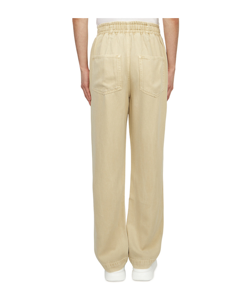 Isabel Marant Elastic Waist Casual Pants In Nude