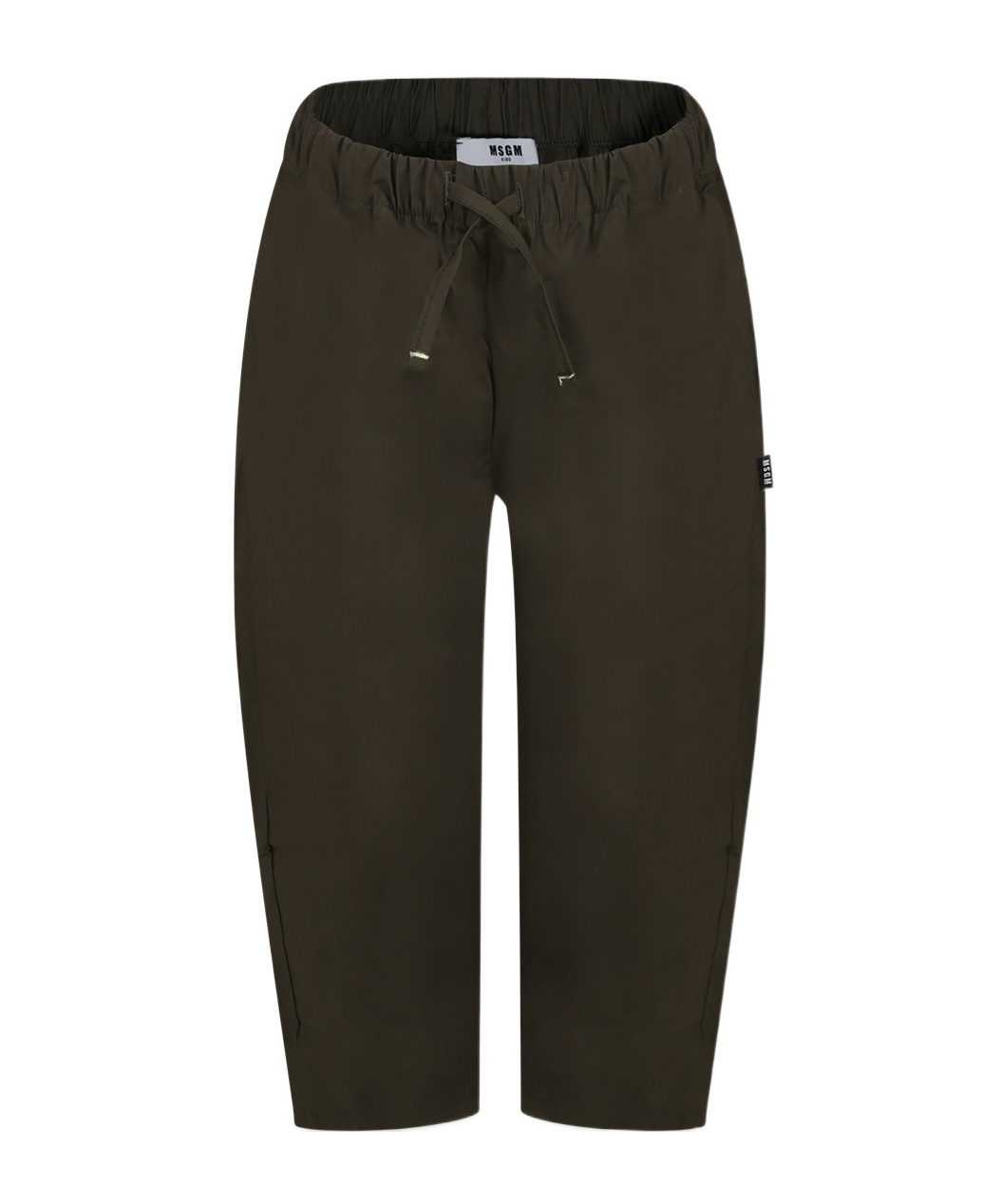 MSGM DRAWSTRING-WAIST TROUSERS 
