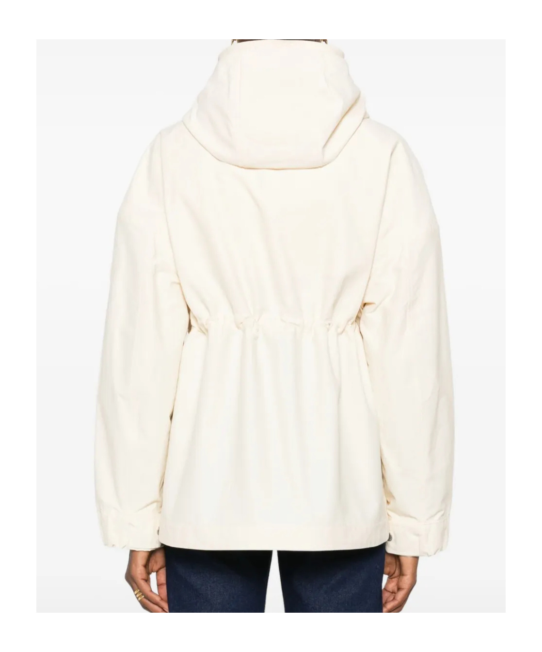 Canada Goose Turtleneck Parka Coat In Neutral