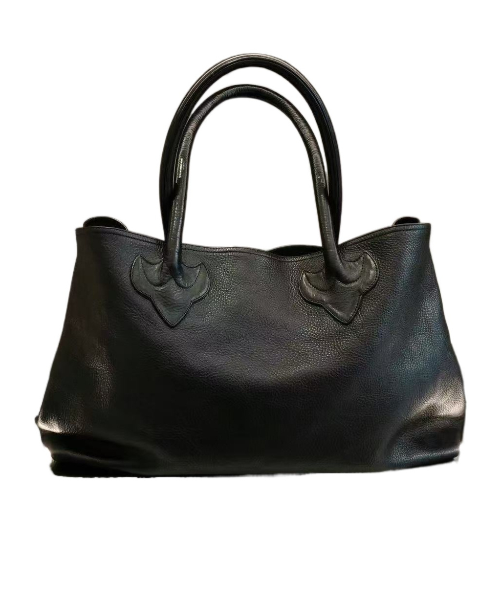 Chrome Hearts Double Handle Tote Bag In Black