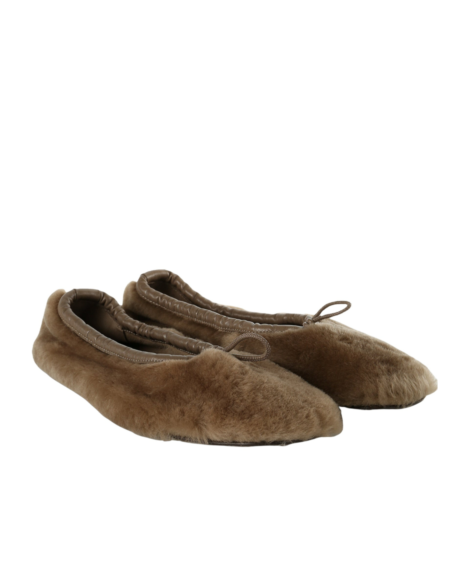 Hereu Ballet Flats In Brown