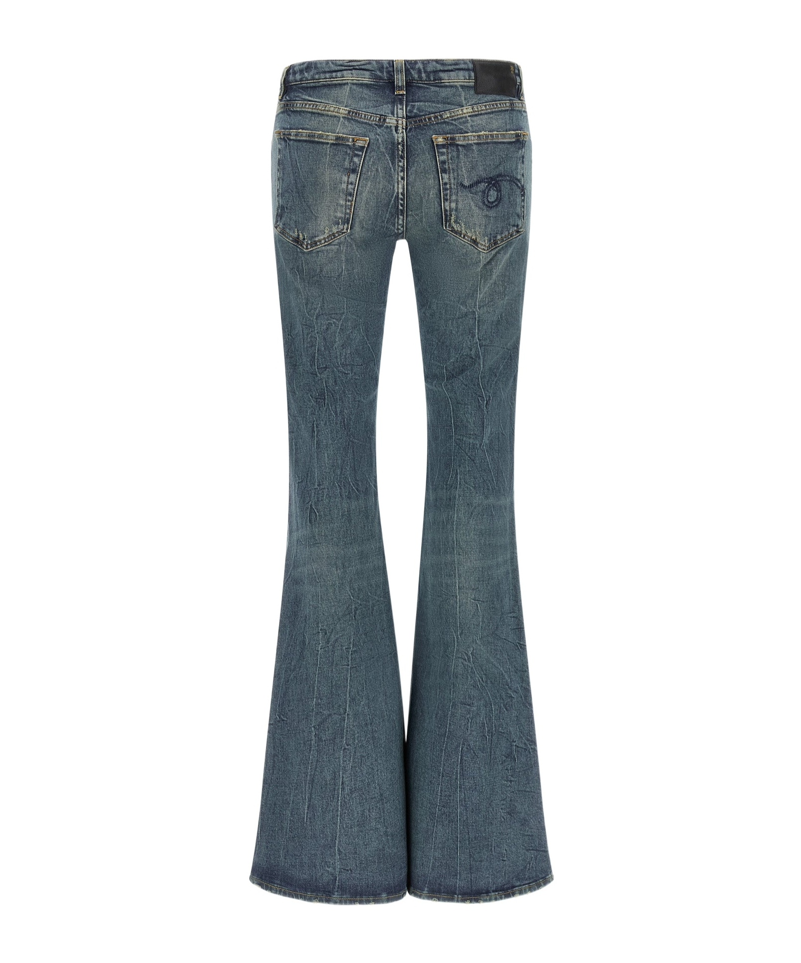R13 Flared Jeans In Blue
