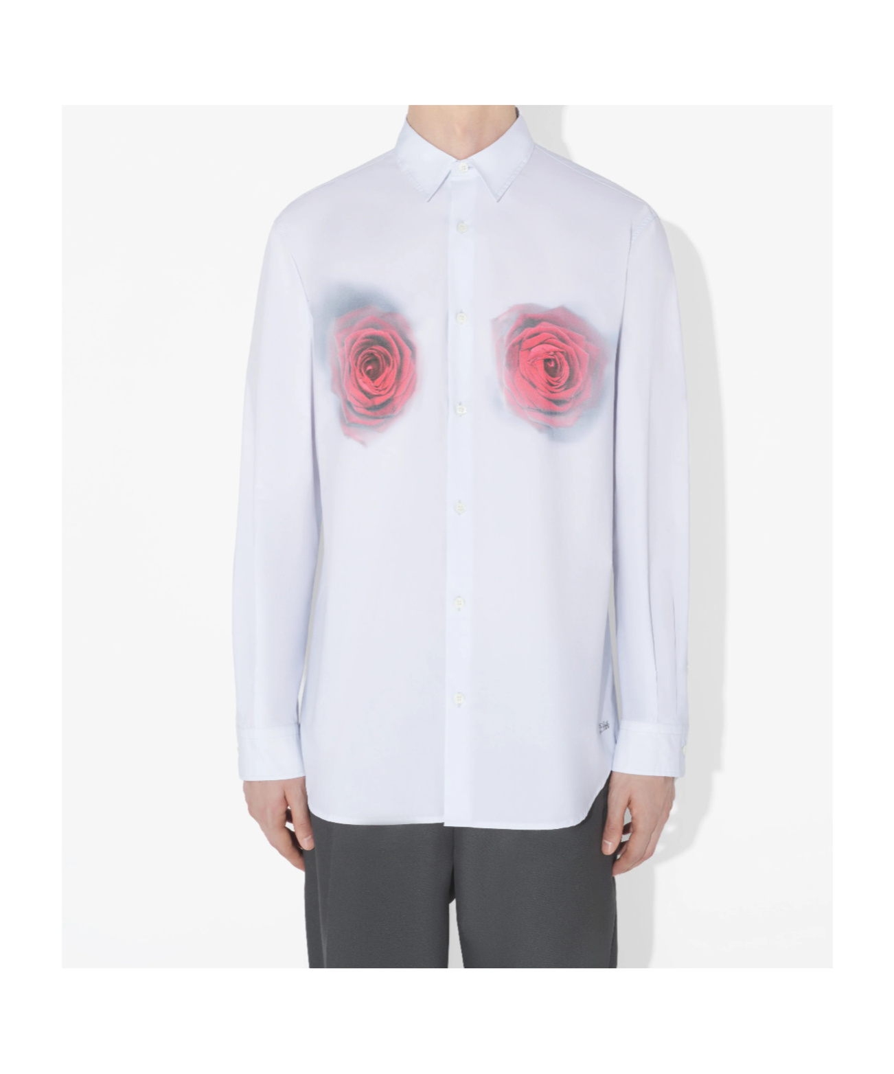 Jean Paul Gaultier Long-sleeved Shirt In White