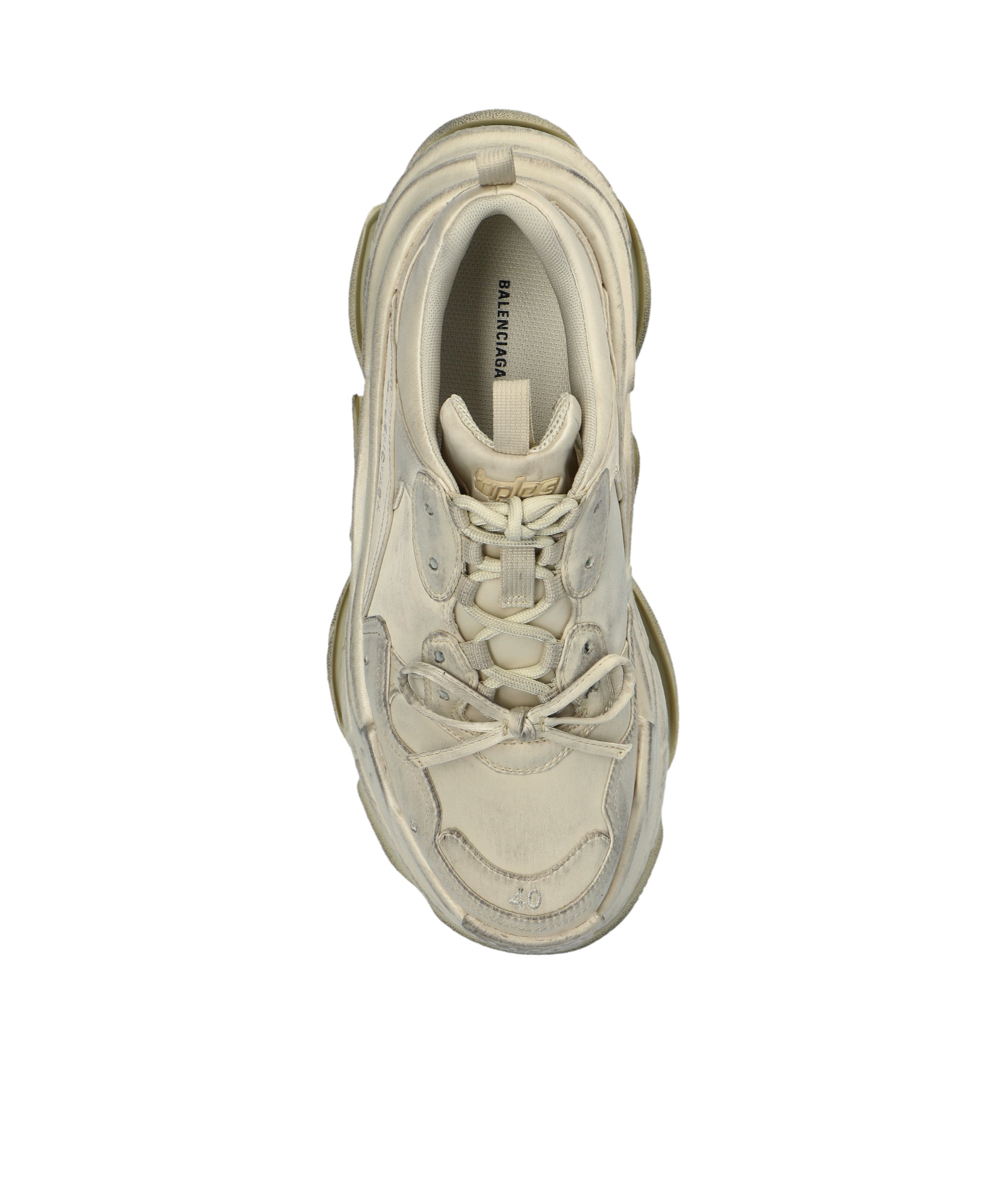 Balenciaga Triple S Sneakers In Nude
