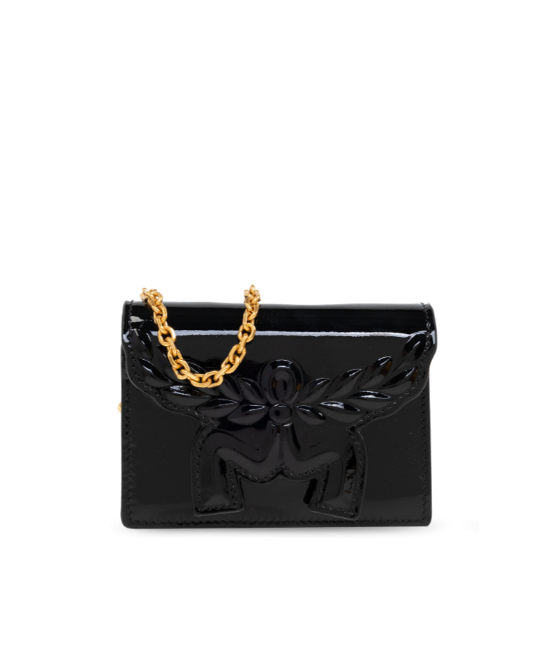 Mcm Chain Wallet In Black
