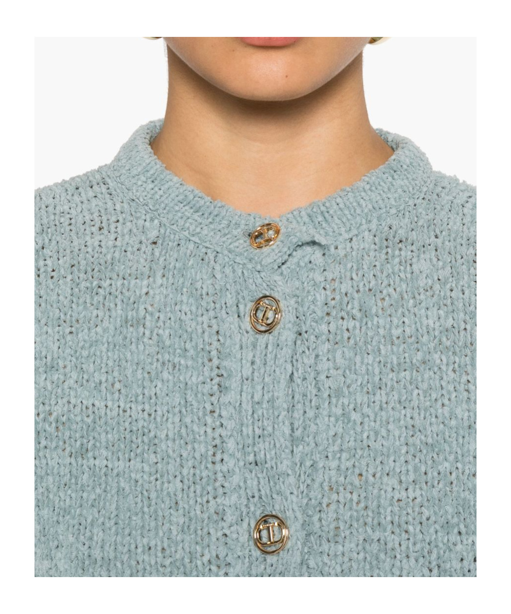 Twinset Logo-buttons Cardigan