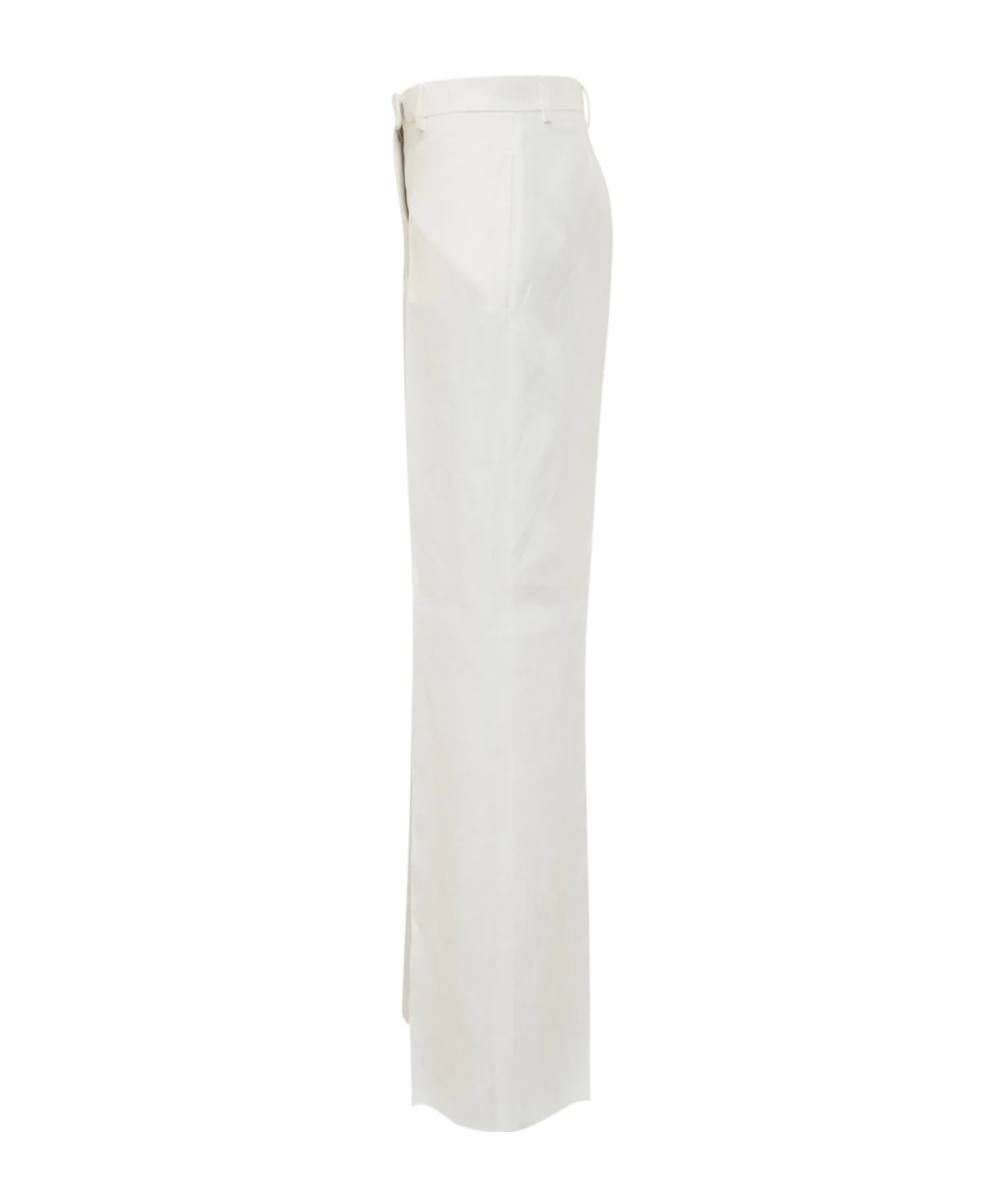 Shop Ferragamo Salvatore Straight Leg Pants In White