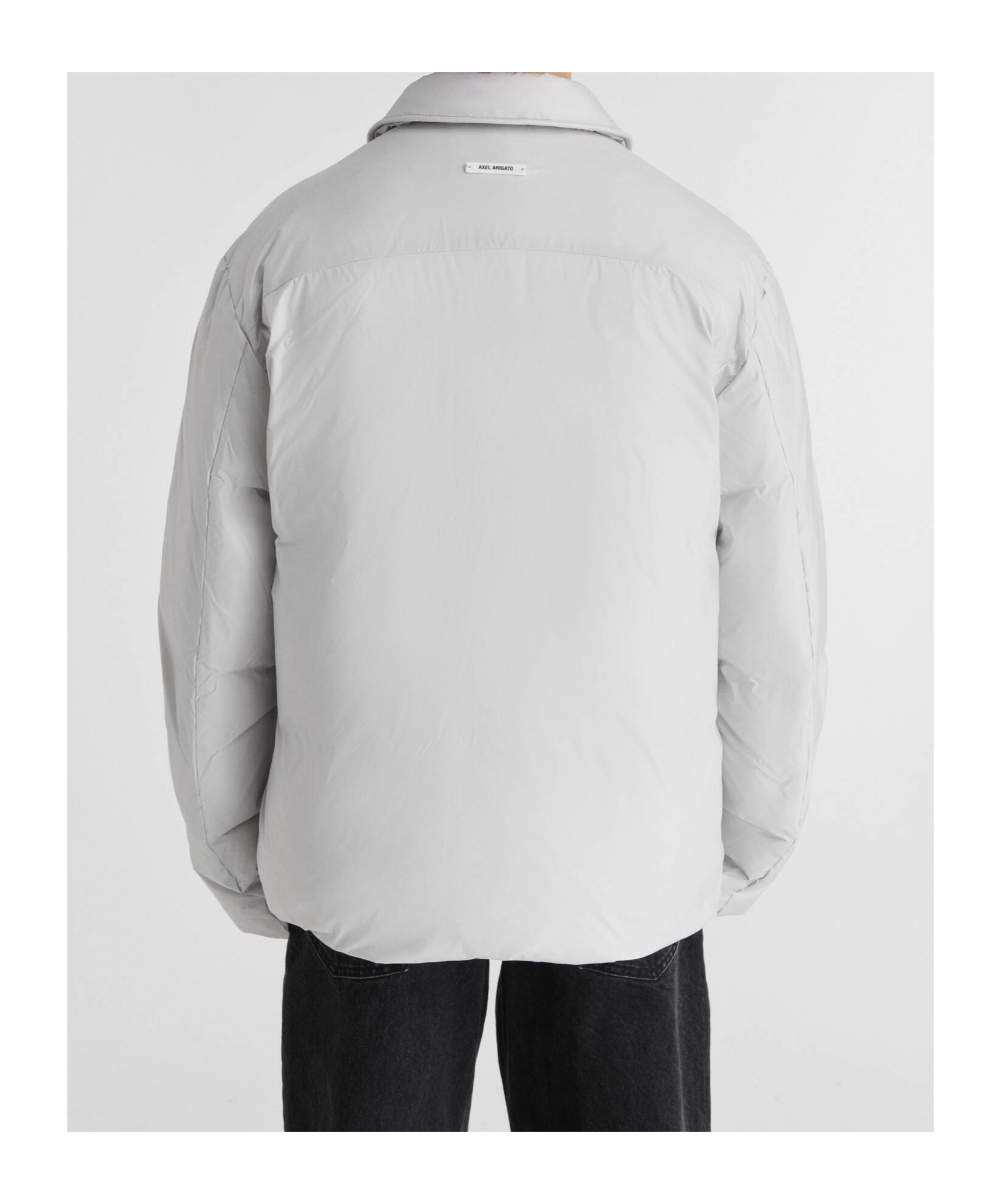 Axel Arigato Long-sleeved Down Jacket In White