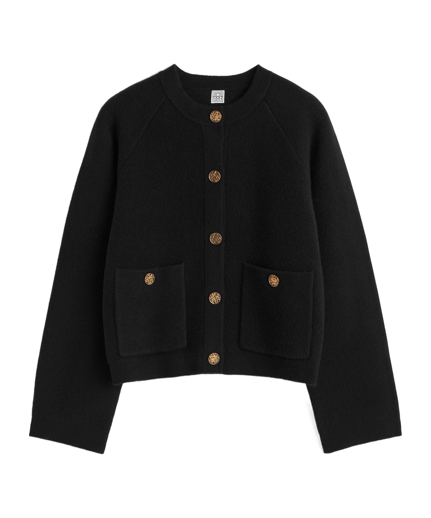 Totême Buttoned Cardigan In Black
