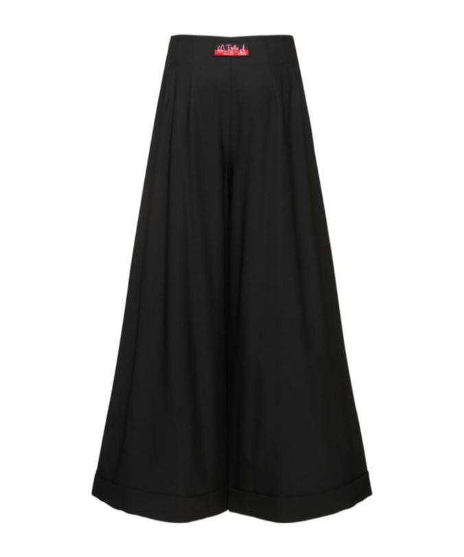 Shop Emilio Pucci Diagonal Trouser With Wide Legs