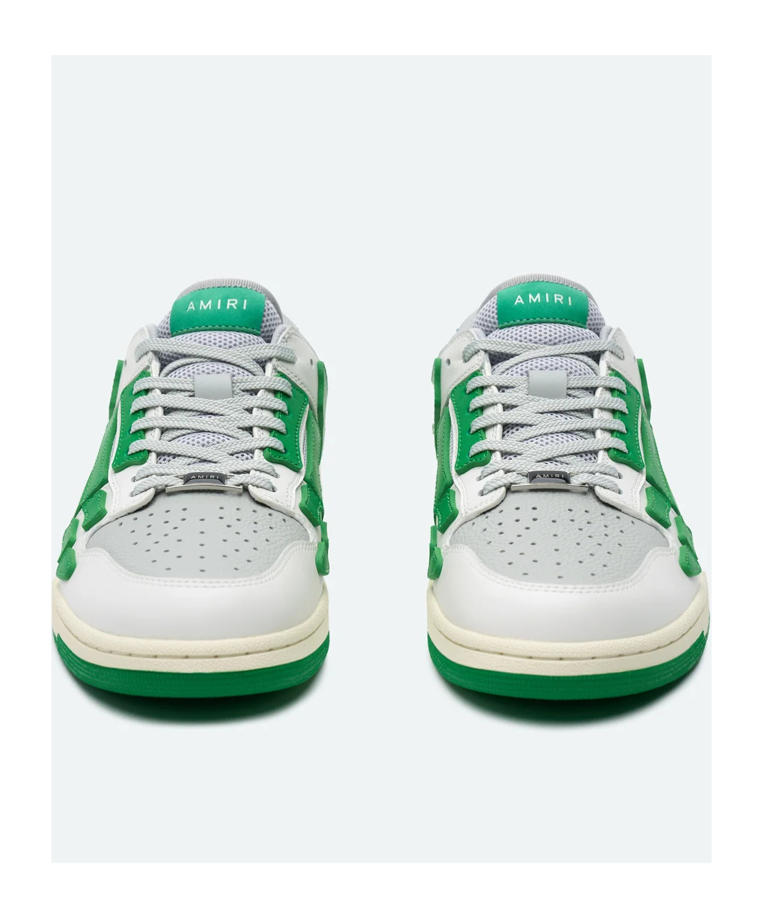 Amiri Skel Low-top Sneakers In Green
