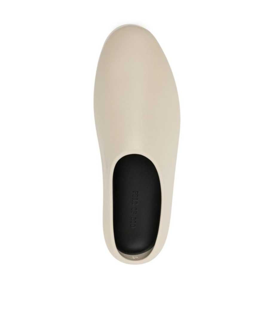 Fear Of God Logo Patch Slip-on Runner Sneakers In Nude