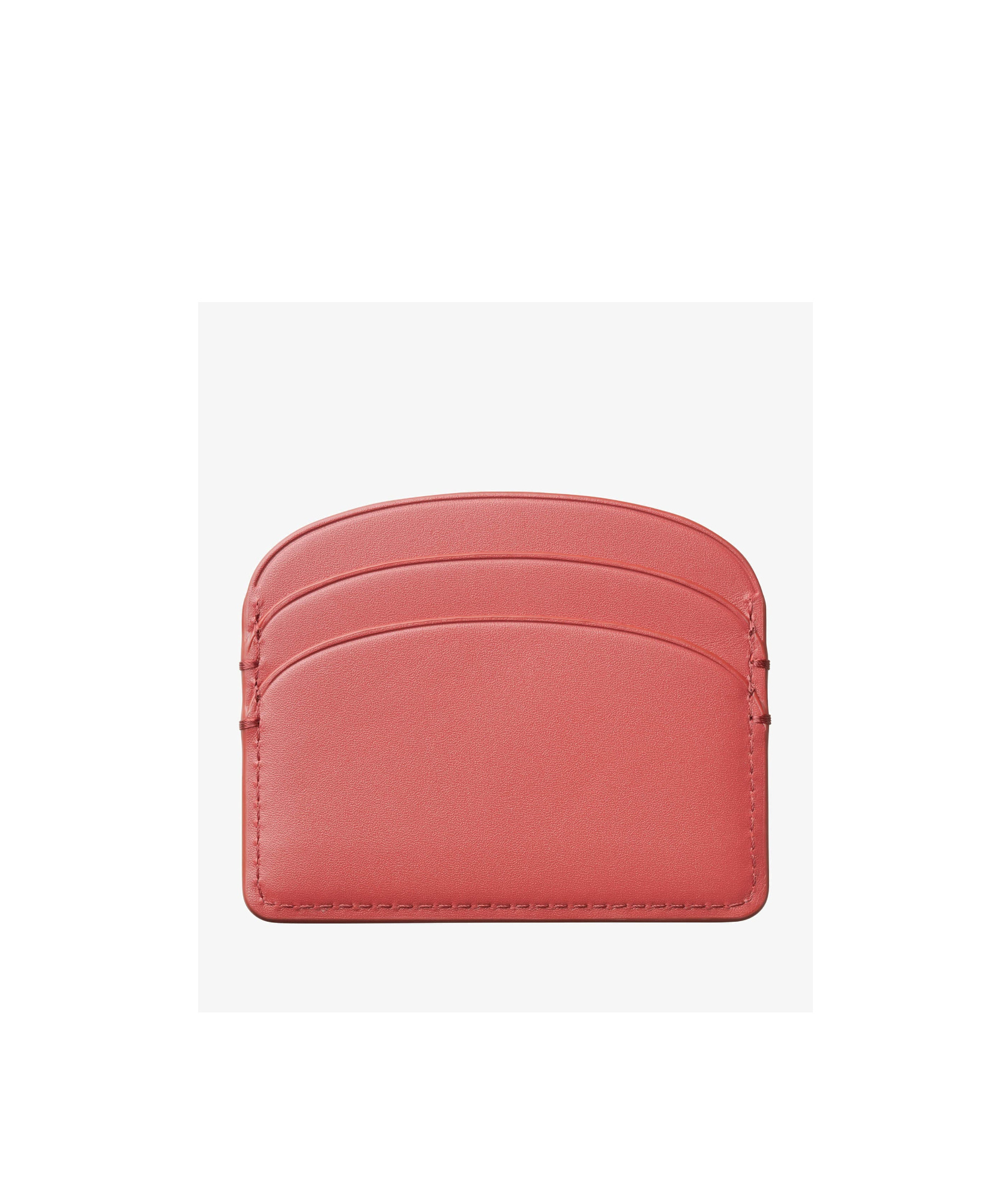 Apc Logo Embossed Card Bag In Red