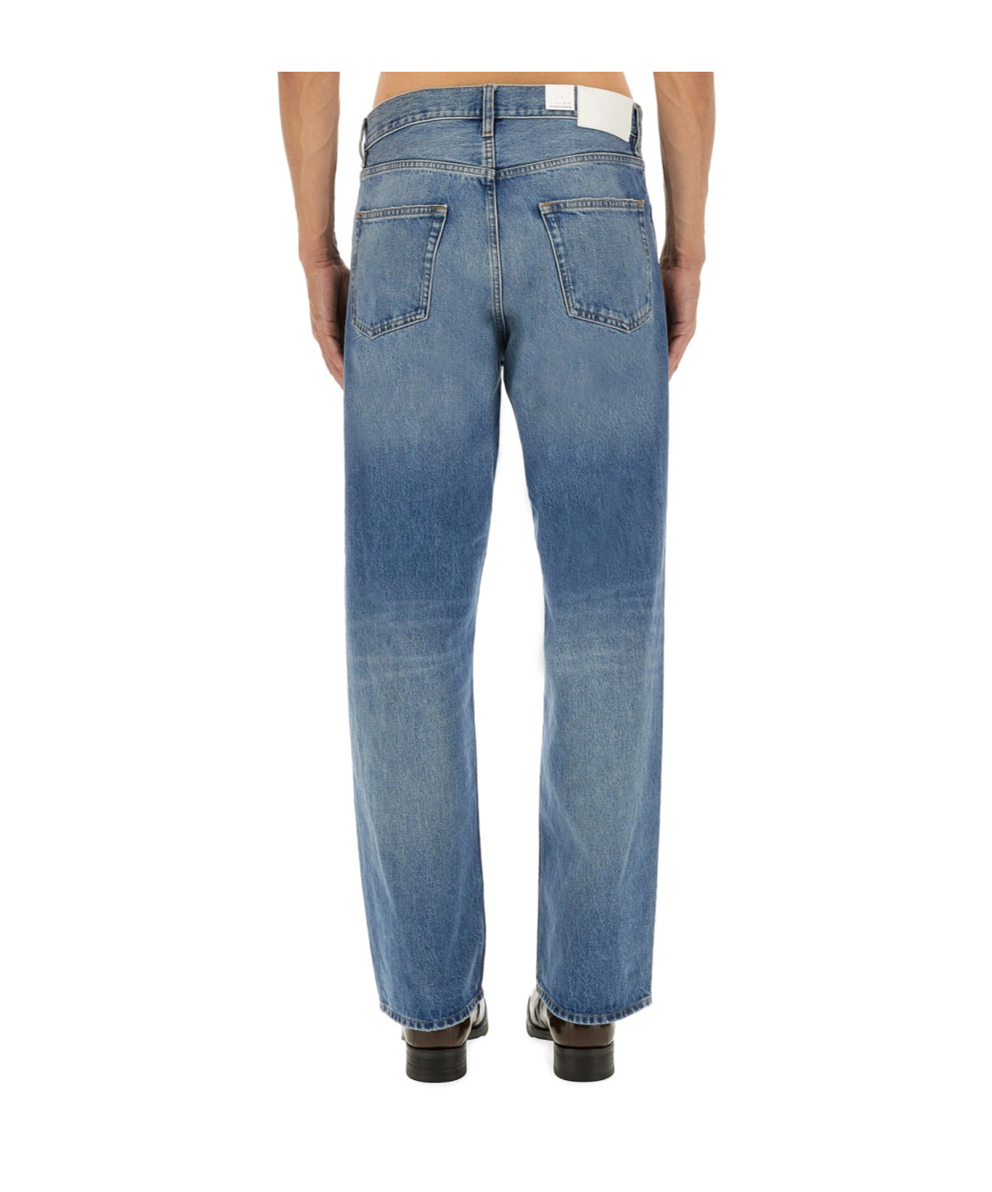 Sunflower Belt Loop Jeans In Blue